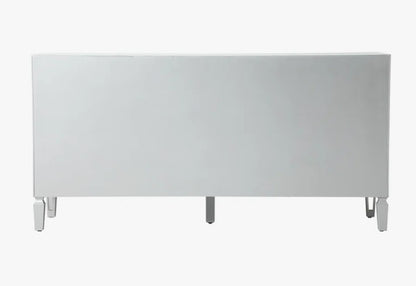 Brand New in Box Bashaw 64'' W 6 - Drawer Dresser, Silver By Willa Arlo Interiors (#174)