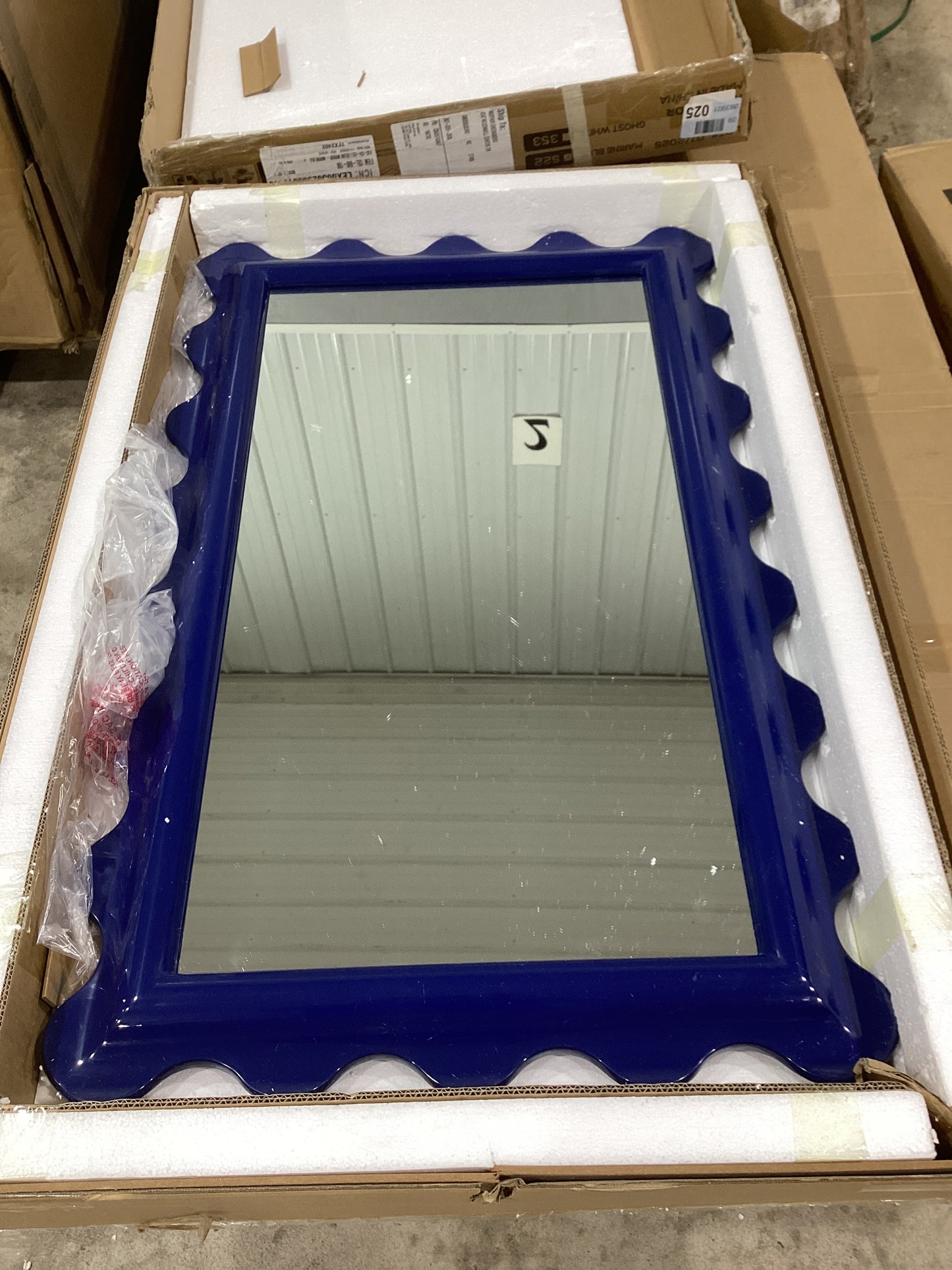 Brand New in Box Celine Mirror, Marine Blue (#211)