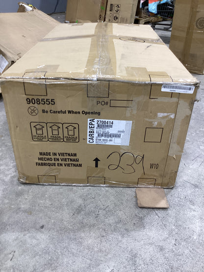 Brand New in Box Golo Polyester Rectangle Accent Ottoman, Gray (#239)