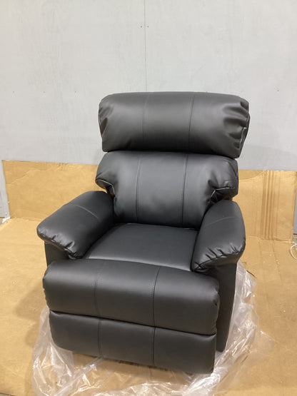 Brand New in Box Power Recliner Chair with Power Headrest & Lumbar Support, Black (#241)