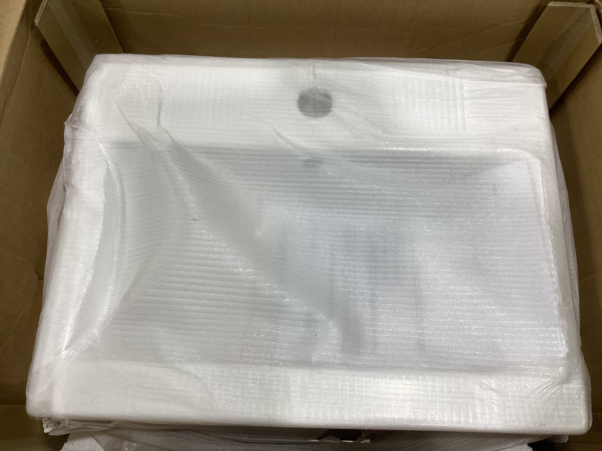 Brand New in Box 20 in. Single Sink Freestanding Rattan Bathroom Vanity with Top (#277)