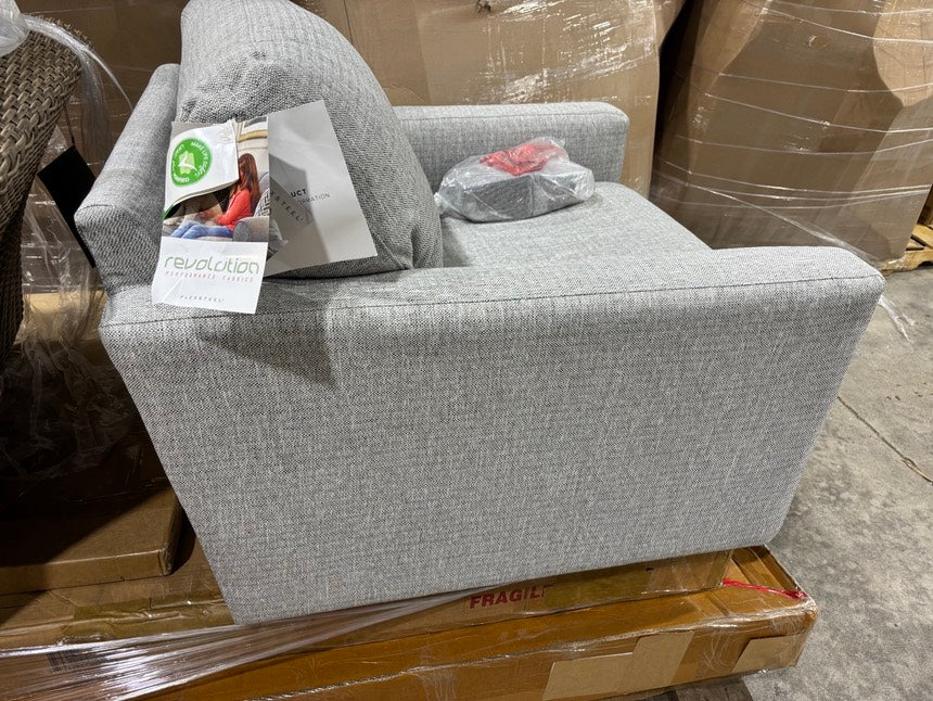 Brand New Birch Lane Obira Chair Gray (#65)