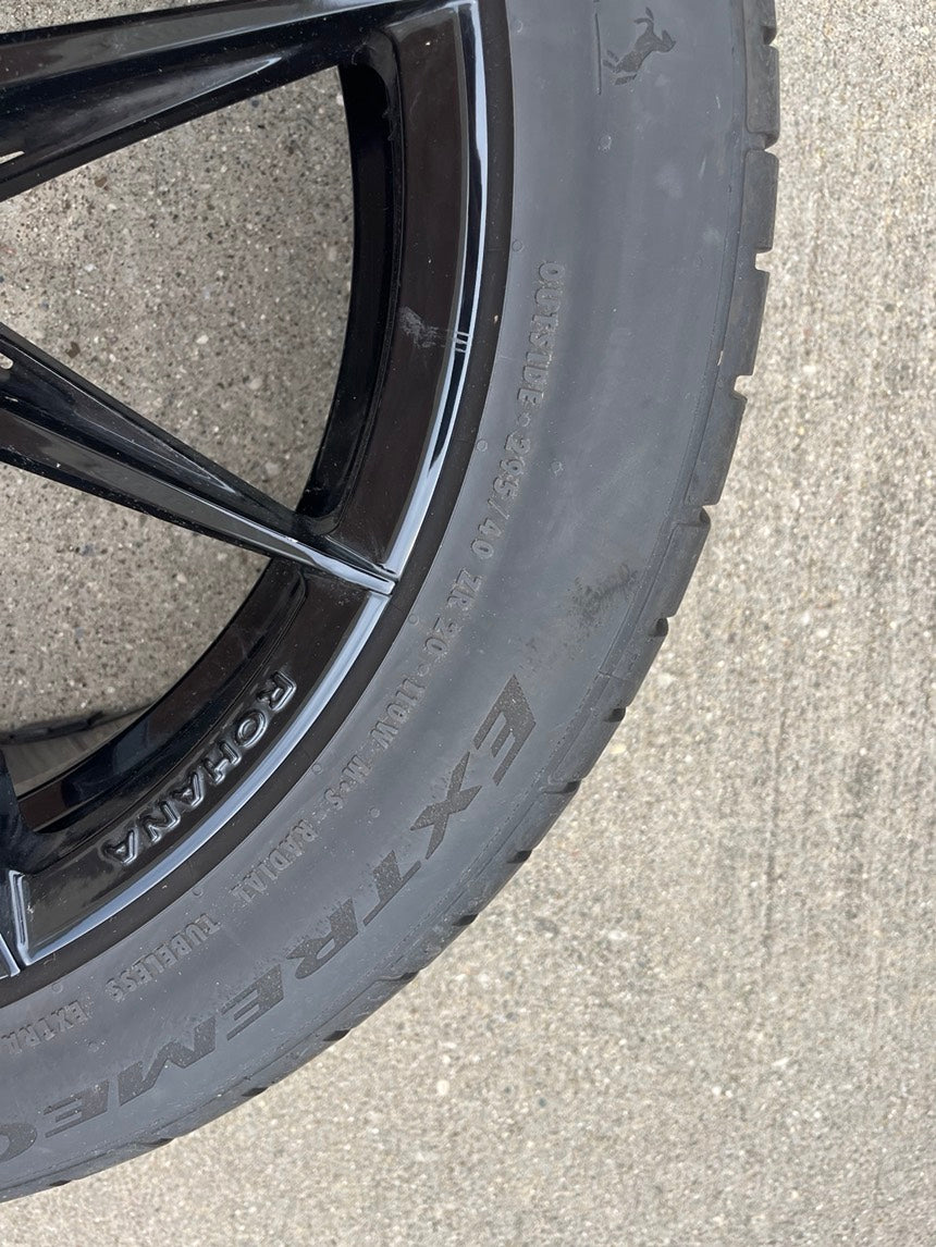 Wheels and Tires off BMW X3