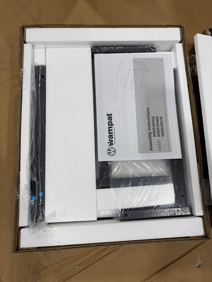 Brand New in Box 2 Pack Modern End Table With 2 Drawers, Brown (#111)