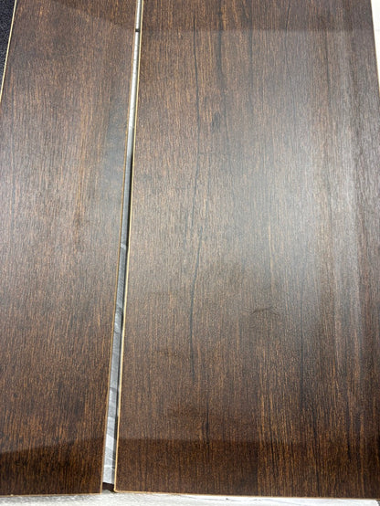 Brand New in Box 2 Pack Modern End Table With 2 Drawers, Brown (#111)