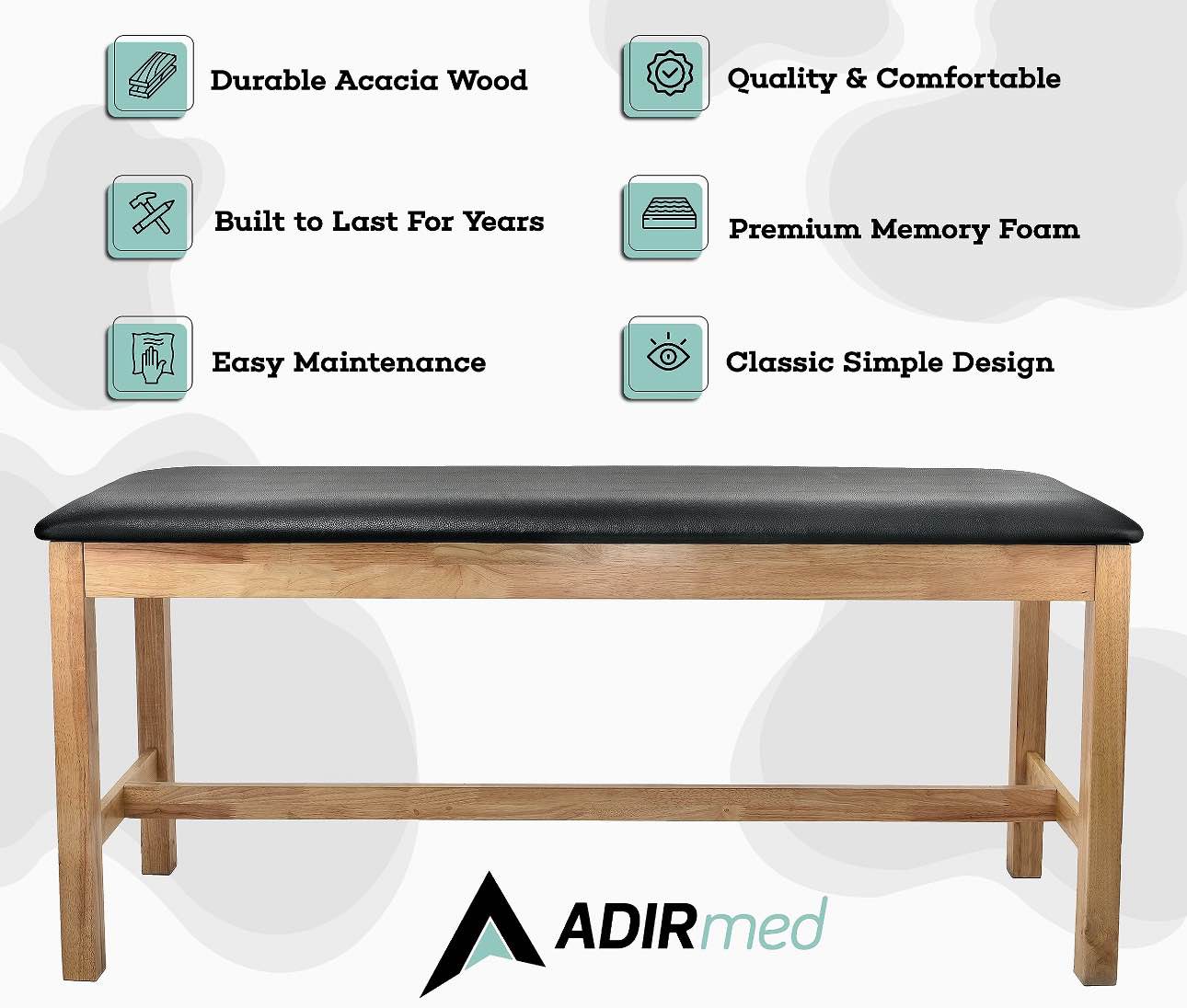 Brand New in Box Massage Table for Professionals Therapy Table for Hospital / Clinic - Black (#145)