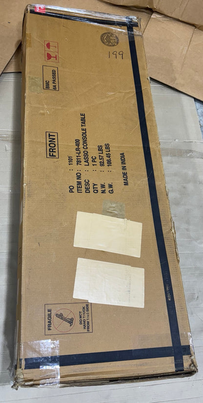 Brand New in Box Alsey 51'' Solid Wood Console Table By Joss & Main (#199)