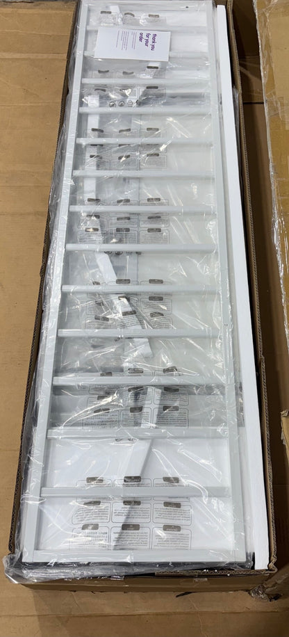 Brand New in Box Children’s Wooden Bed with Safety Rails – Low Kids Bed, Twin (#234)