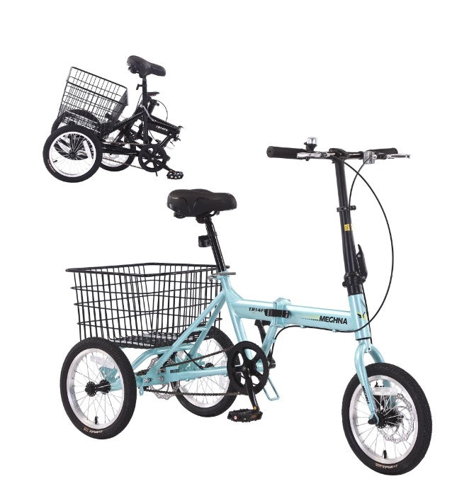 Brand New in Box Folding Tricycle for Adults, Green (#195)