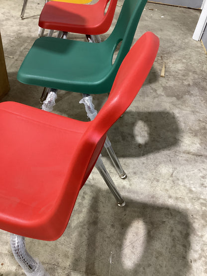 Brand New in Box Stacking Classroom Chair ( Set of 6 ) (#282)