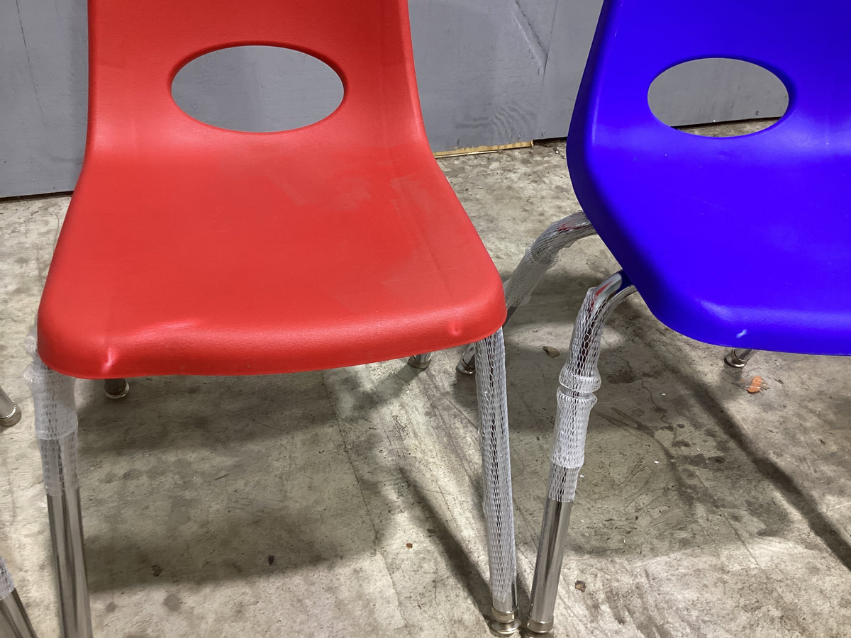 Brand New in Box Stacking Classroom Chair ( Set of 6 ) (#282)