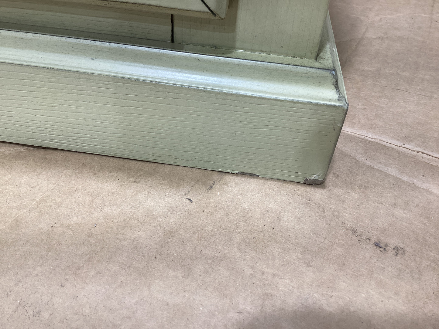 Brand New in Box Linen Upholstered Storage Bench, Antique White (#230)